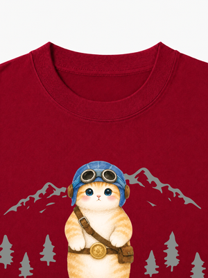 Áo Thun Nữ Travel Club Meow