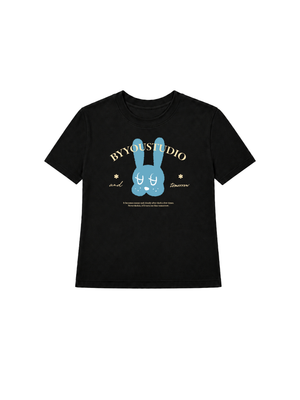 Áo Thun Nữ Bunny Quote