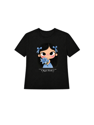 Áo Thun Nữ Blue Lily Girl