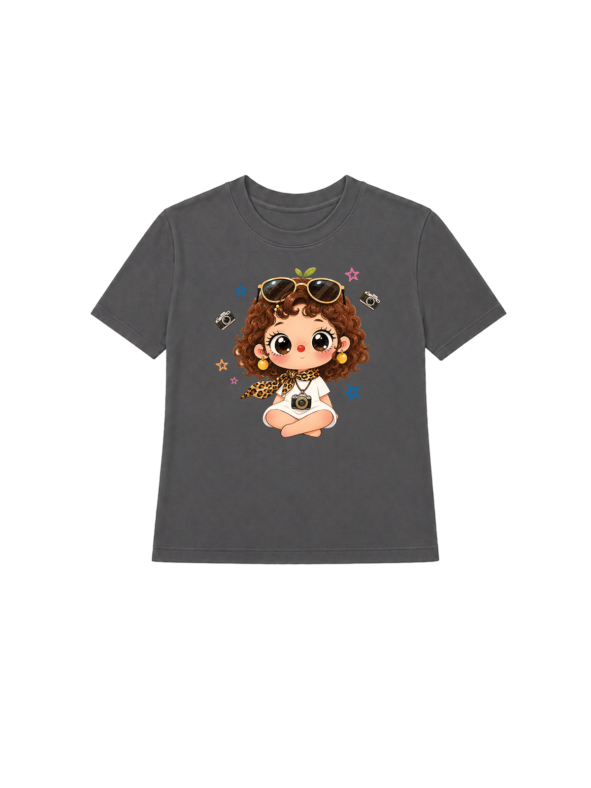 Áo Thun Nữ Girl Leopard Outfit
