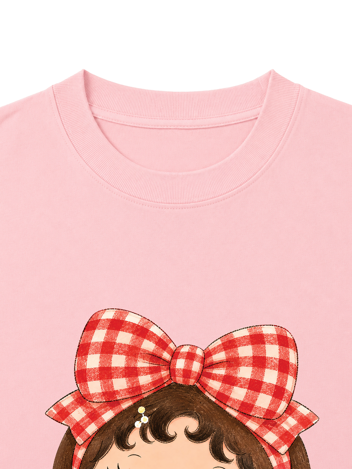 Áo Thun Nữ Red Plaid Girl