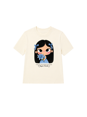Áo Thun Nữ Blue Lily Girl