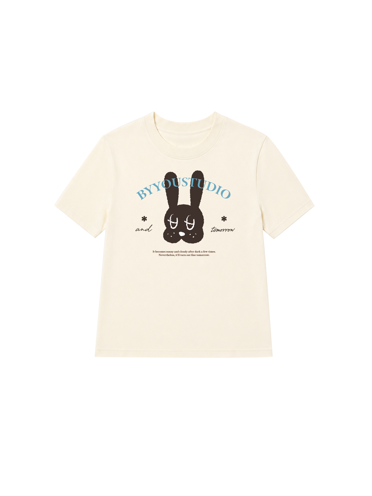 Áo Thun Nữ Bunny Quote