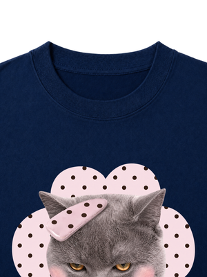 Áo Thun Nữ Pinky Cat