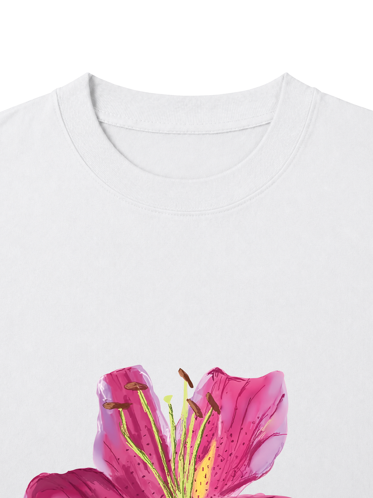 Áo Thun Nữ Bloom Girl Pink Lily