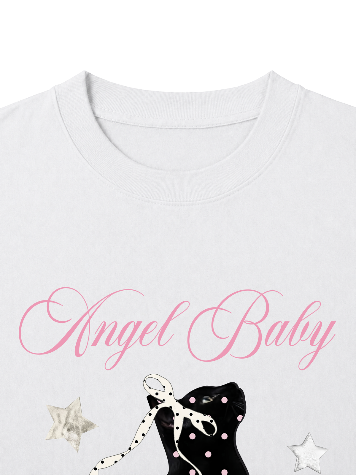 Áo Thun Nữ Angel Baby Cat