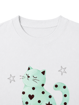 Áo Thun Nữ Lady Meow
