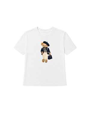 Áo Thun Nữ Cute Bear Girl