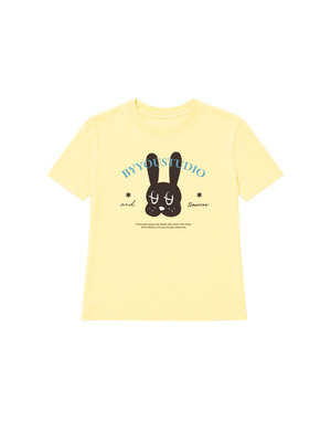 Áo Thun Nữ Bunny Quote