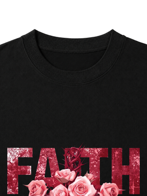 Áo Thun Nữ Faith Over Fear