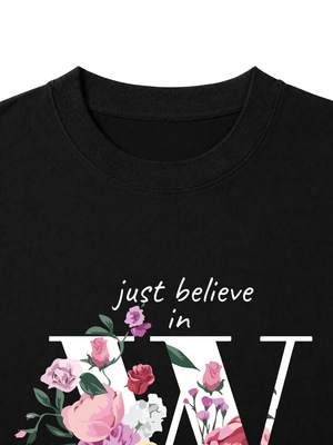 Áo Thun Nữ Just Believe In