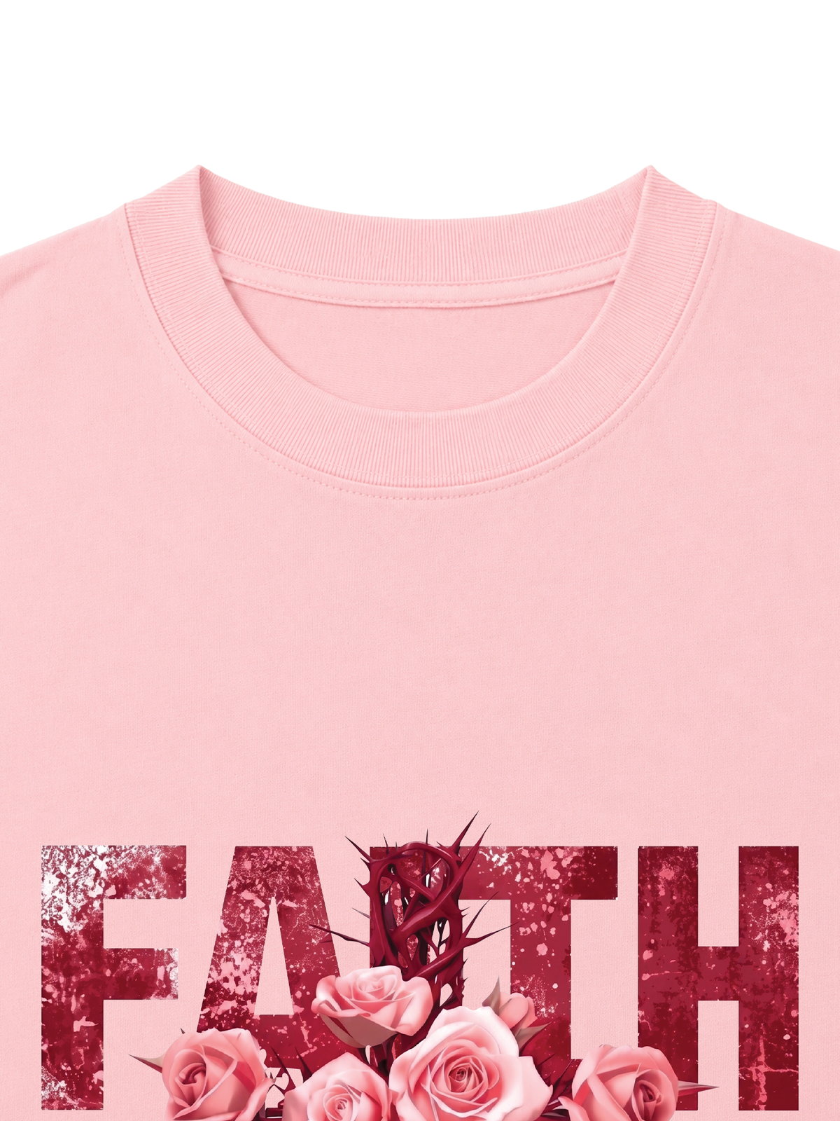 Áo Thun Nữ Faith Over Fear