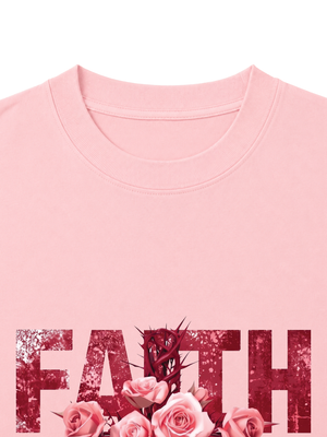 Áo Thun Nữ Faith Over Fear