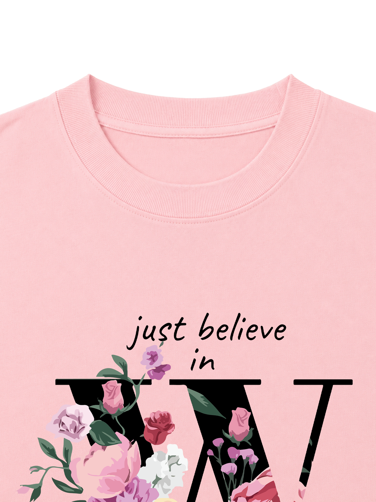 Áo Thun Nữ Just Believe In