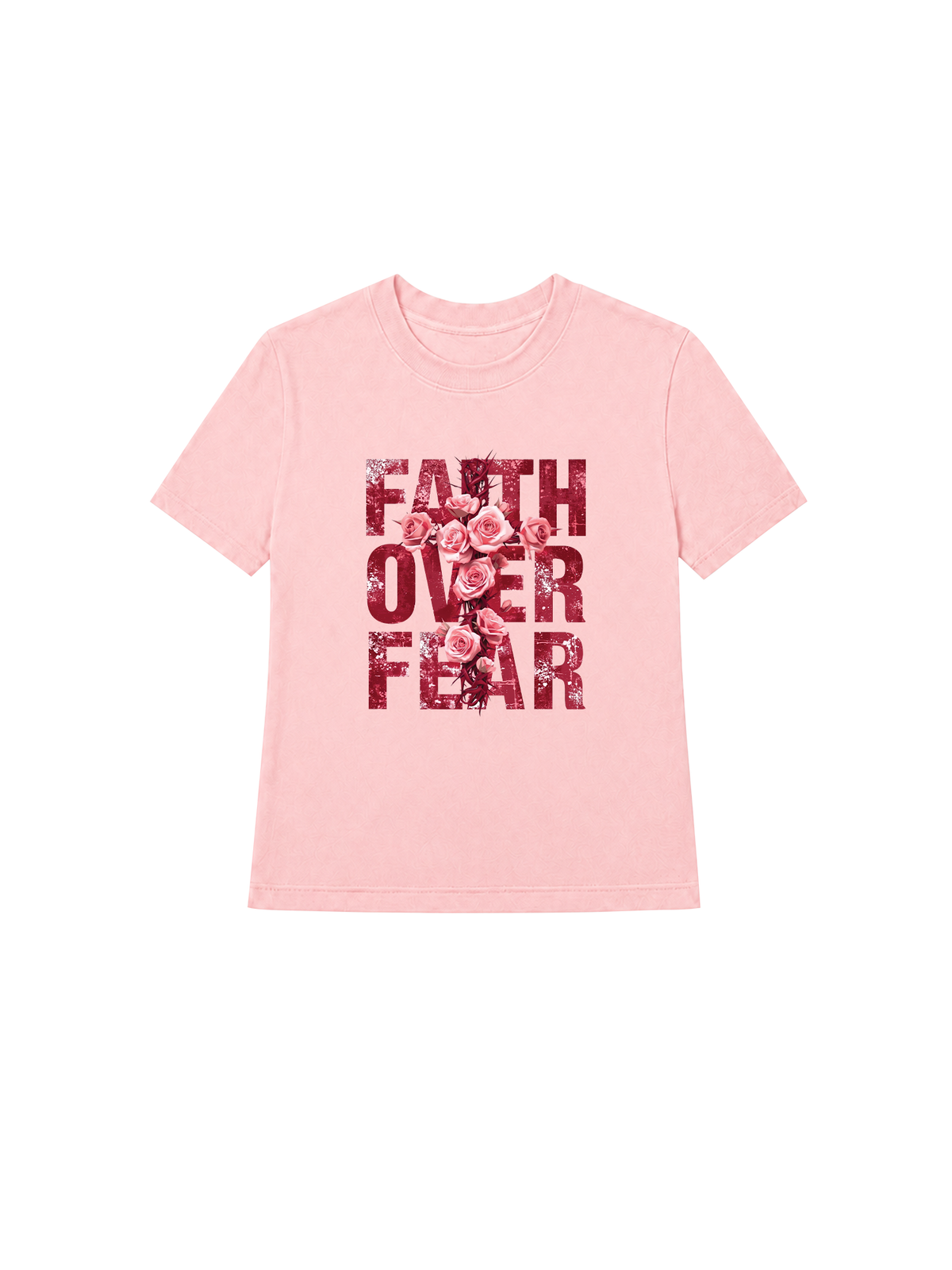 Áo Thun Nữ Faith Over Fear