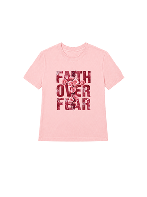 Áo Thun Nữ Faith Over Fear