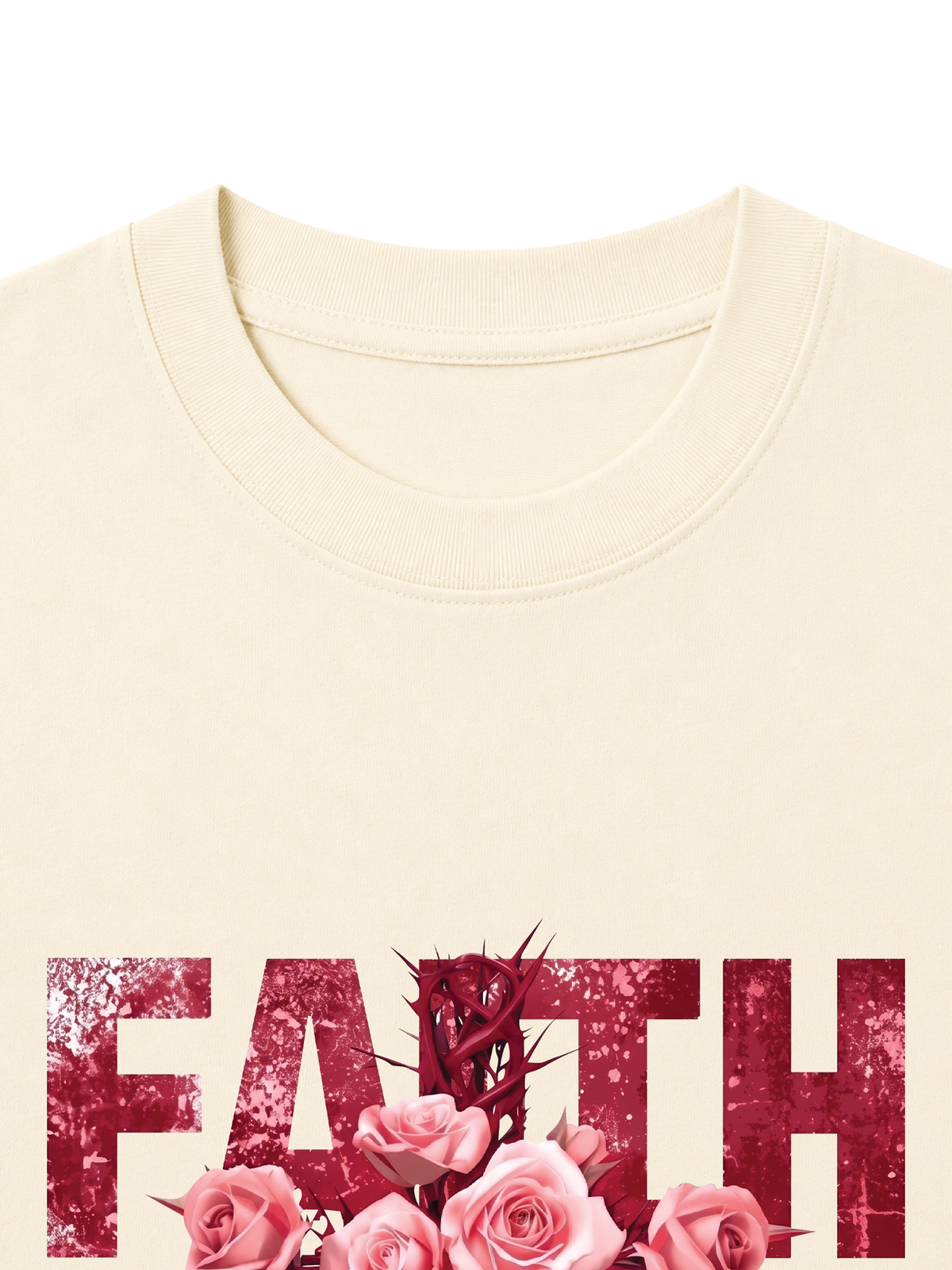 Áo Thun Nữ Faith Over Fear