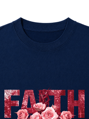 Áo Thun Nữ Faith Over Fear