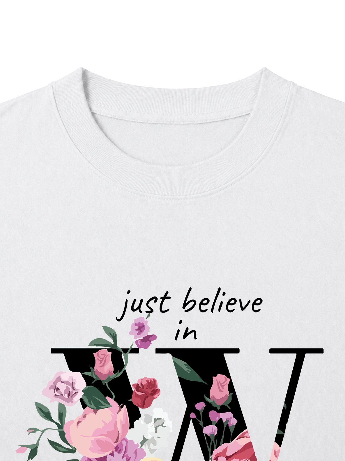 Áo Thun Nữ Just Believe In