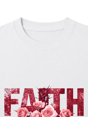 Áo Thun Nữ Faith Over Fear