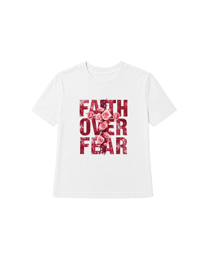 Áo Thun Nữ Faith Over Fear