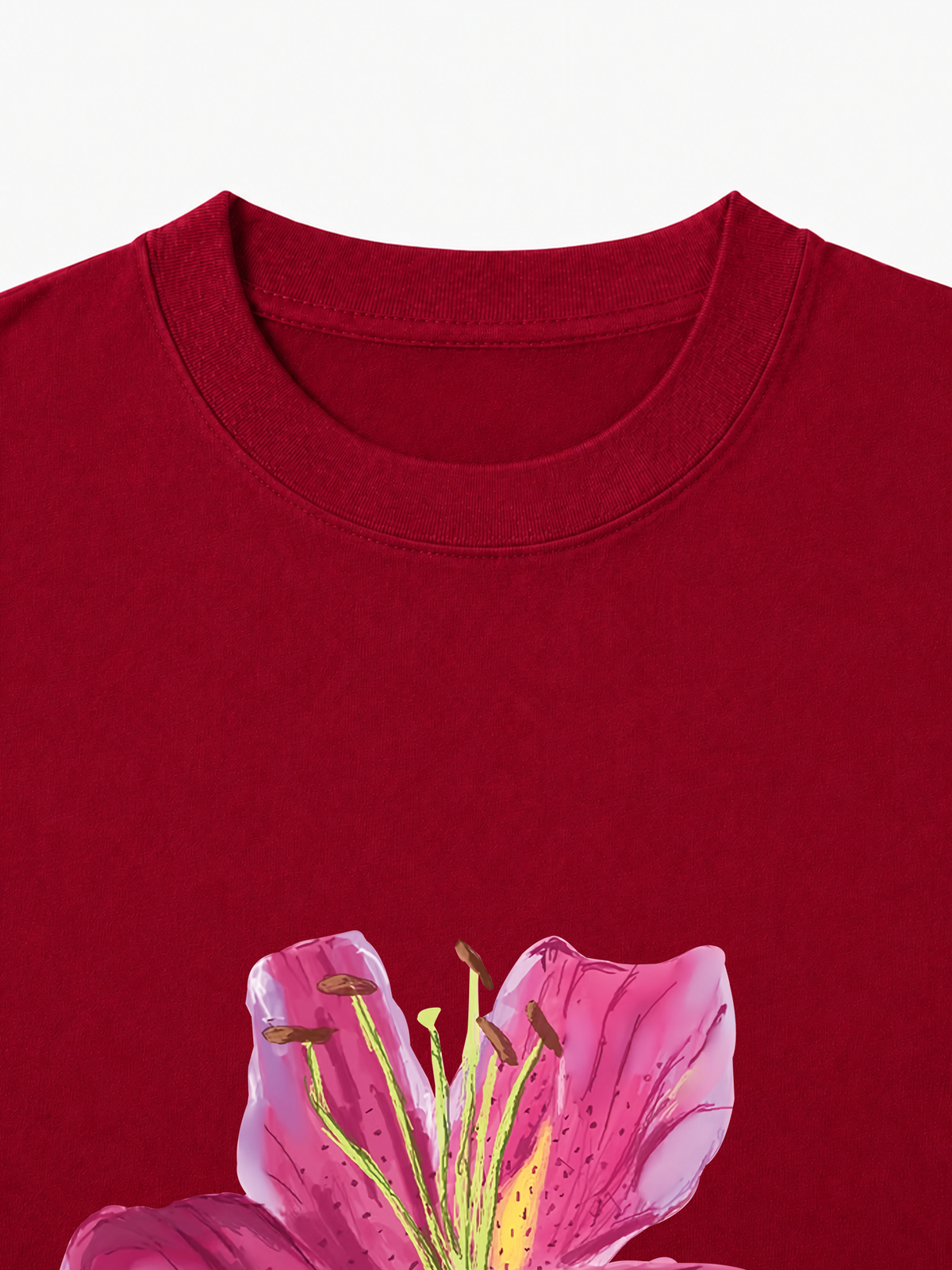 Áo Thun Nữ  Bloom Girl Pink Lily