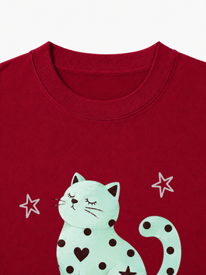 Áo Thun Nữ Lady Meow