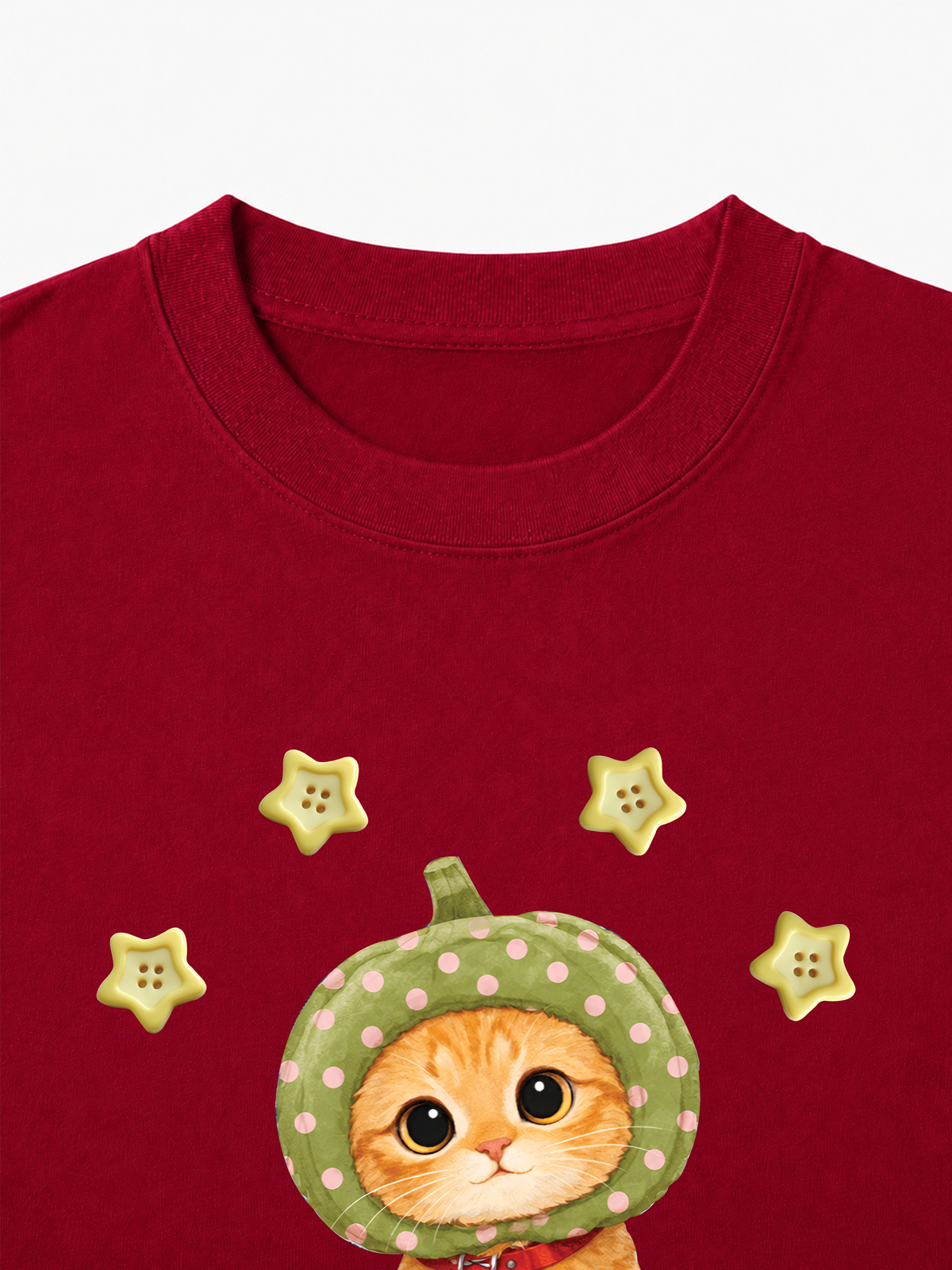 Áo Thun Nữ Pumpkin Cat