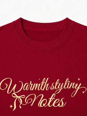 Áo Thun Nữ  Warmth Styling Notes