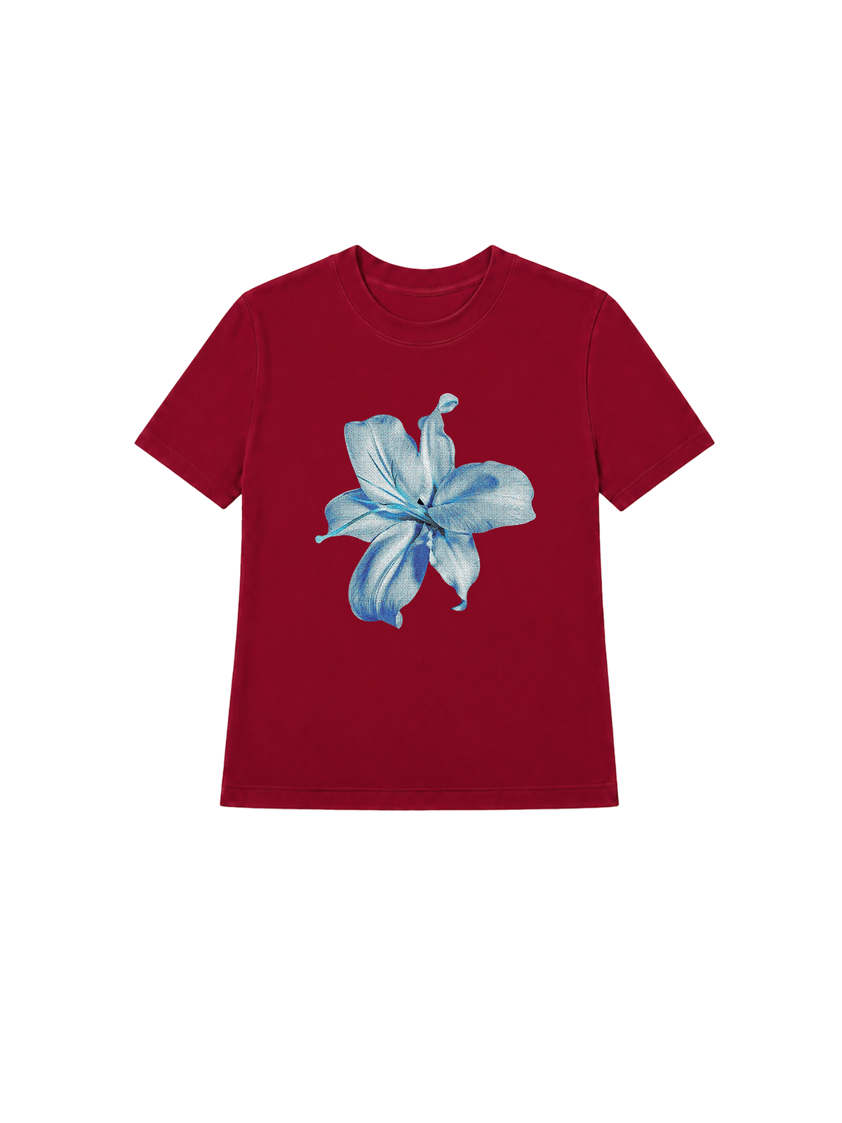 Áo Thun Nữ  Blue Lily