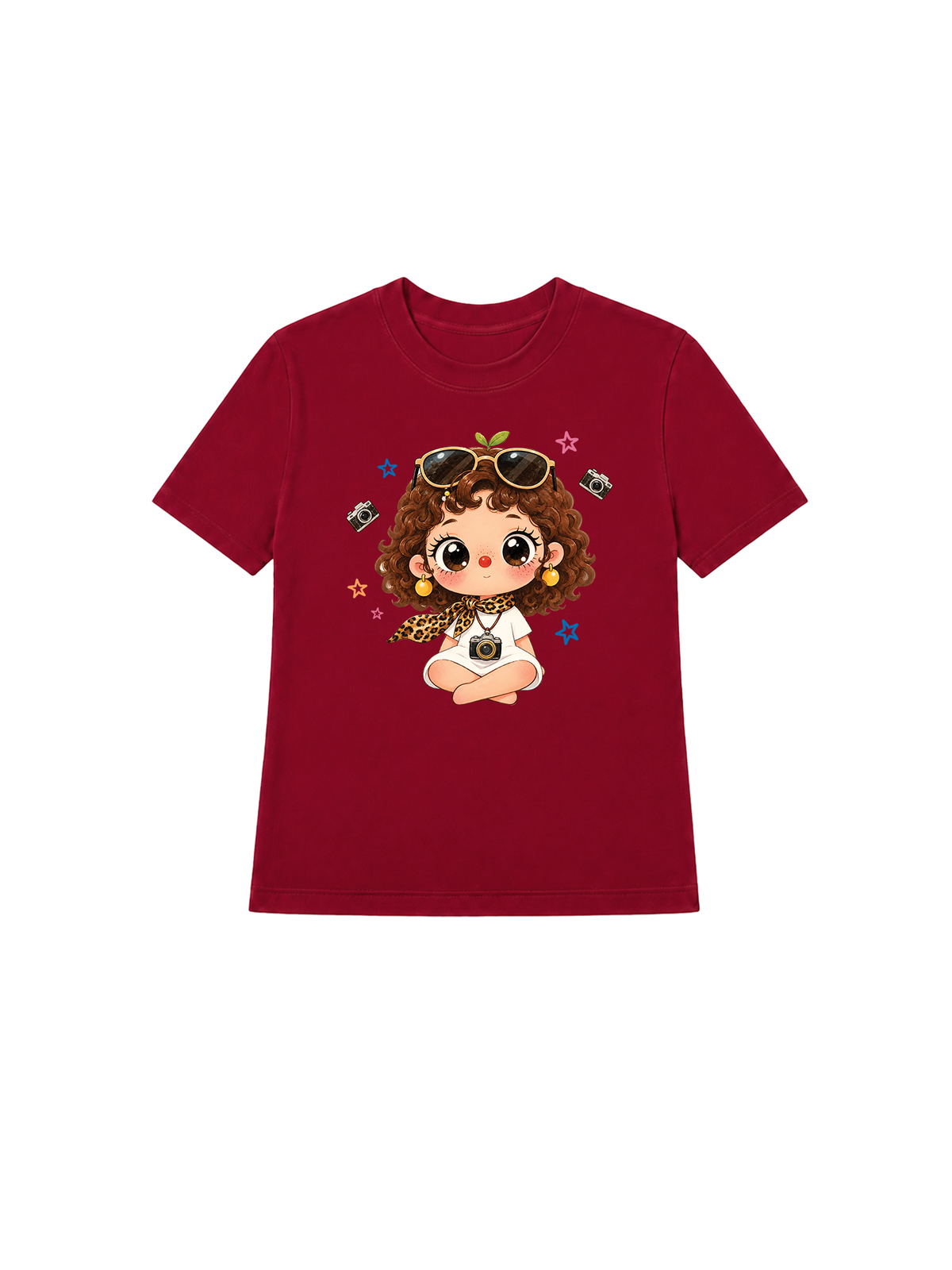Áo Thun Nữ  Girl Leopard Outfit