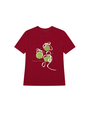 Áo Thun Nữ  Grape With Coquette