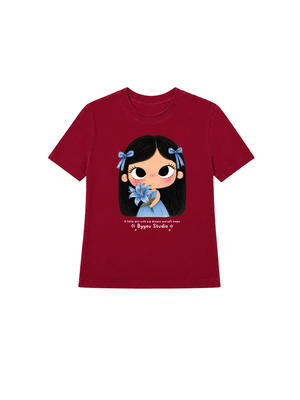 Áo Thun Nữ Blue Lily Girl
