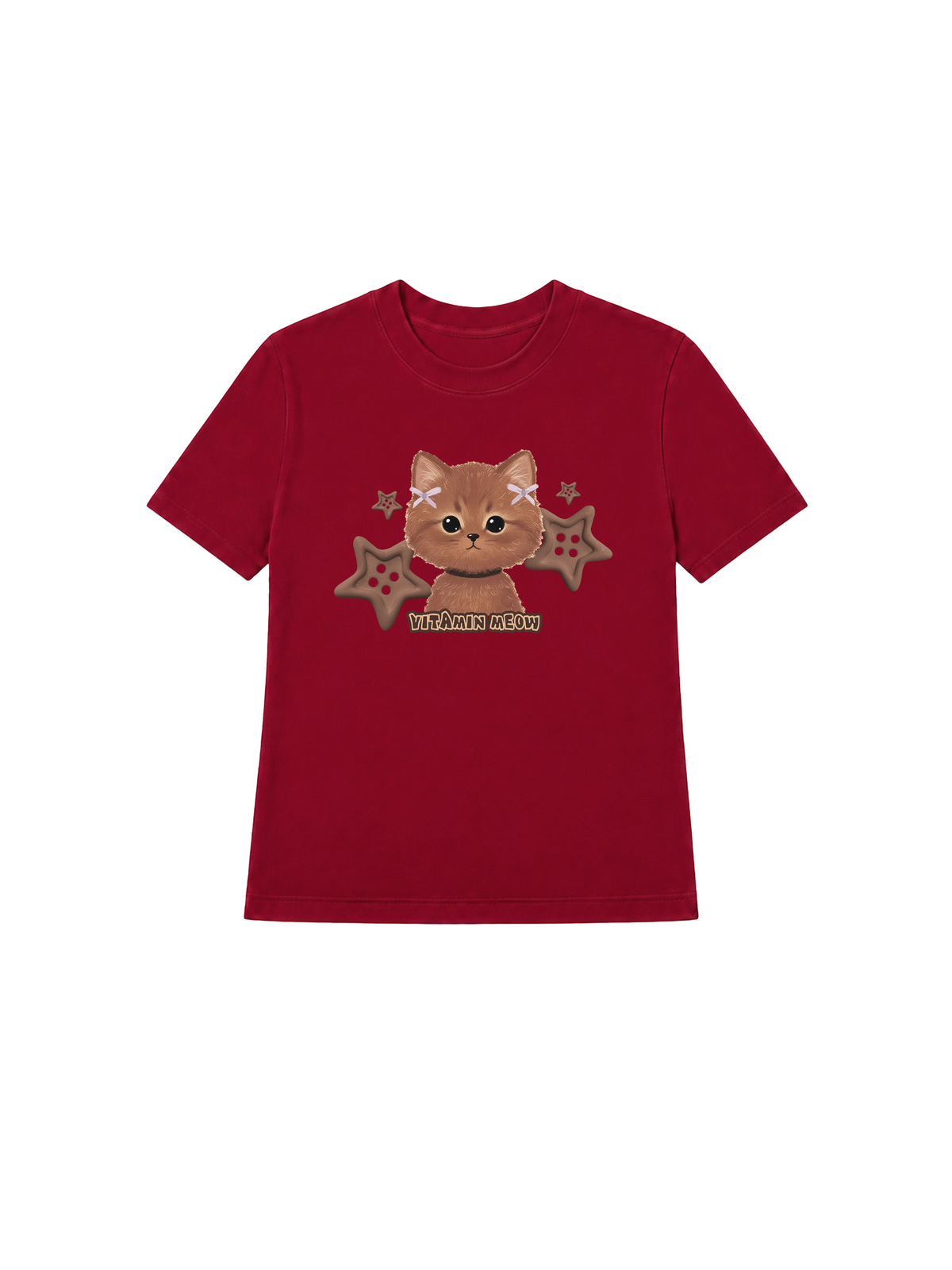 Áo Thun Nữ  Brown Cat