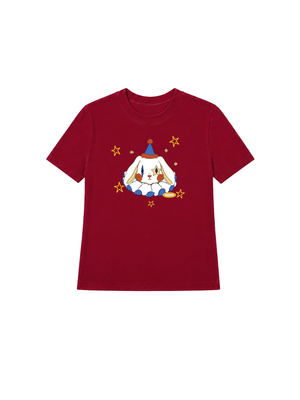 Áo Thun Nữ Clown Bunny