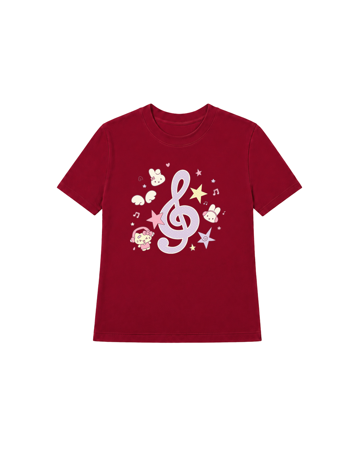 Áo Thun Nữ Bunny Music