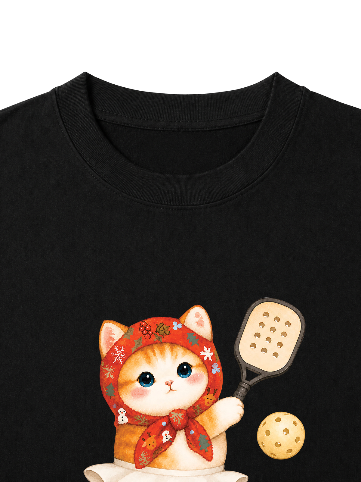Áo Thun Nữ Pickleball Girl Meow