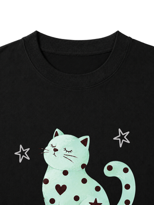 Áo Thun Nữ Lady Meow