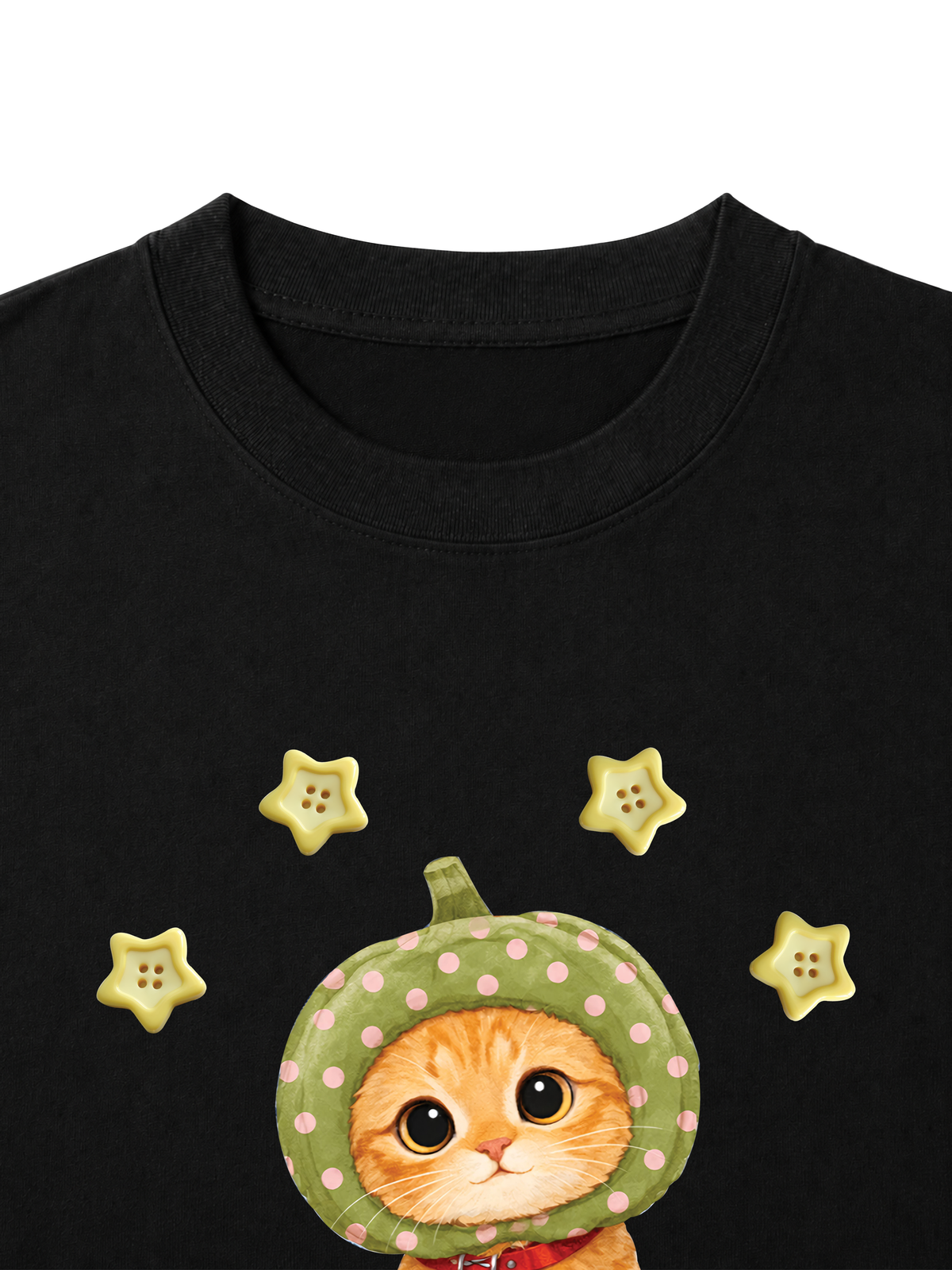 Áo Thun Nữ Pumpkin Cat