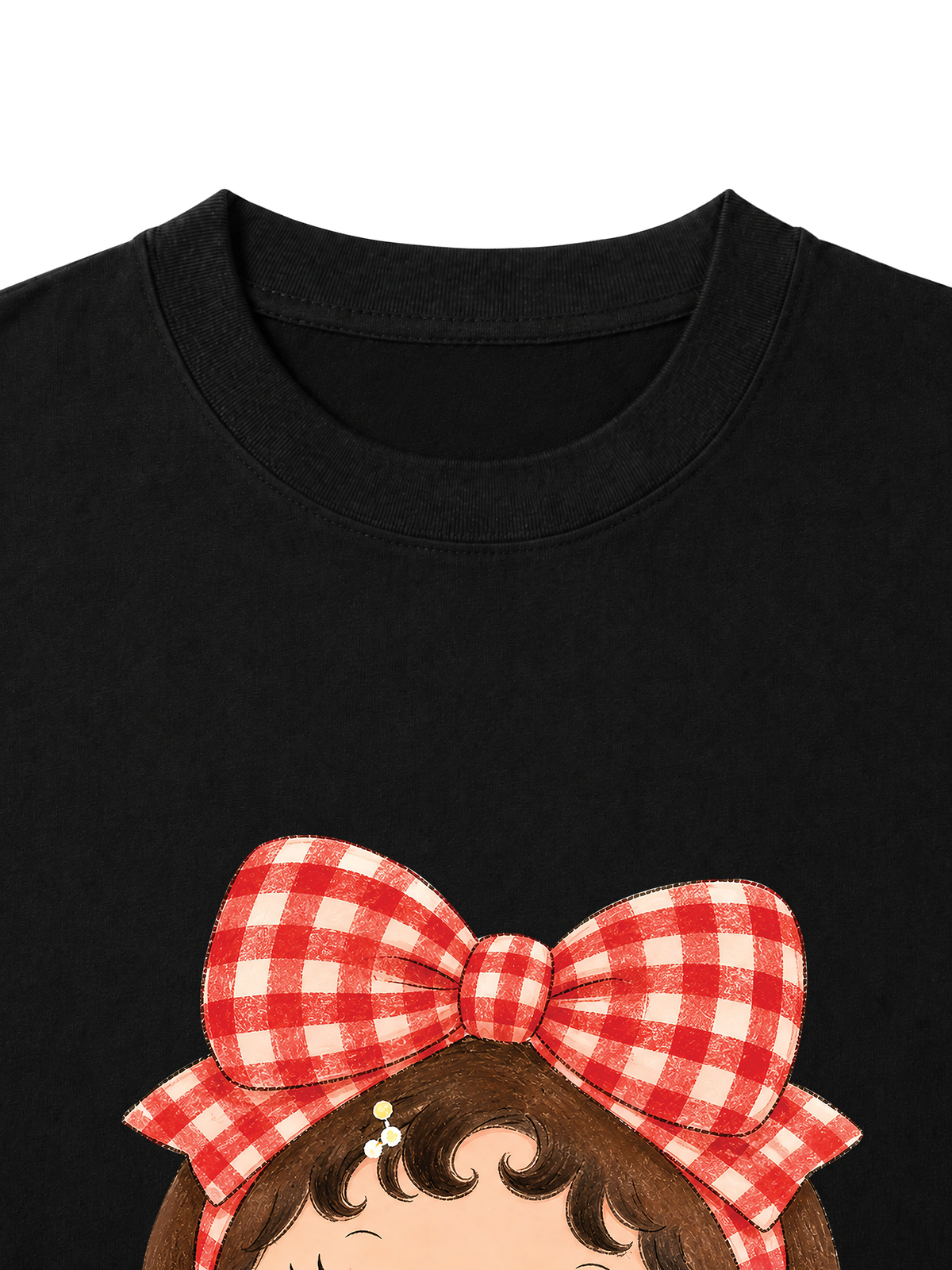 Áo Thun Nữ Red Plaid Girl