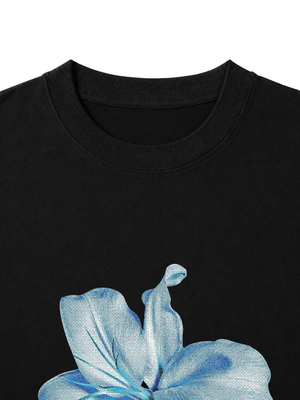 Áo Thun Nữ  Blue Lily