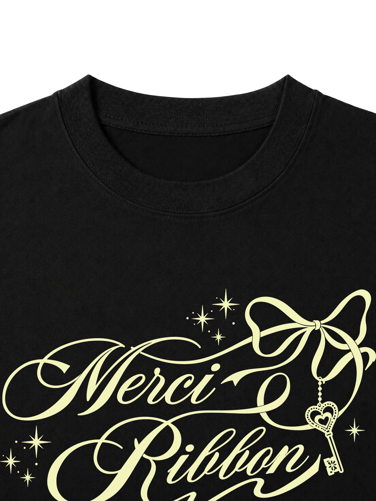 Áo Thun Nữ  Merci Ribbon