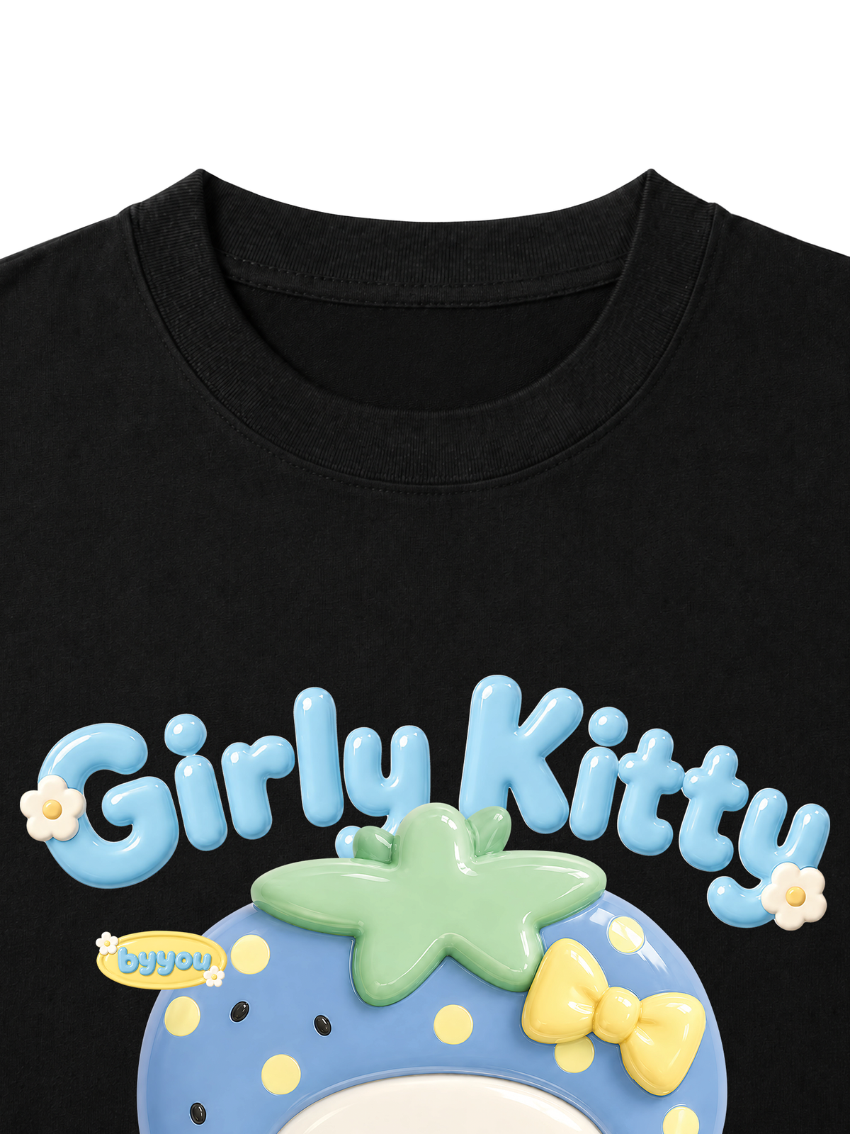 Áo Thun Nữ Girly Kitty