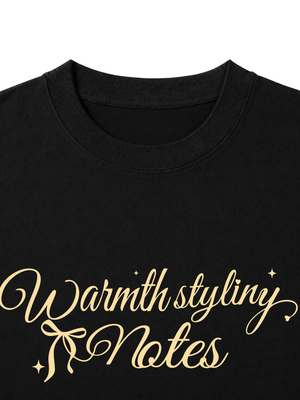 Áo Thun Nữ  Warmth Styling Notes