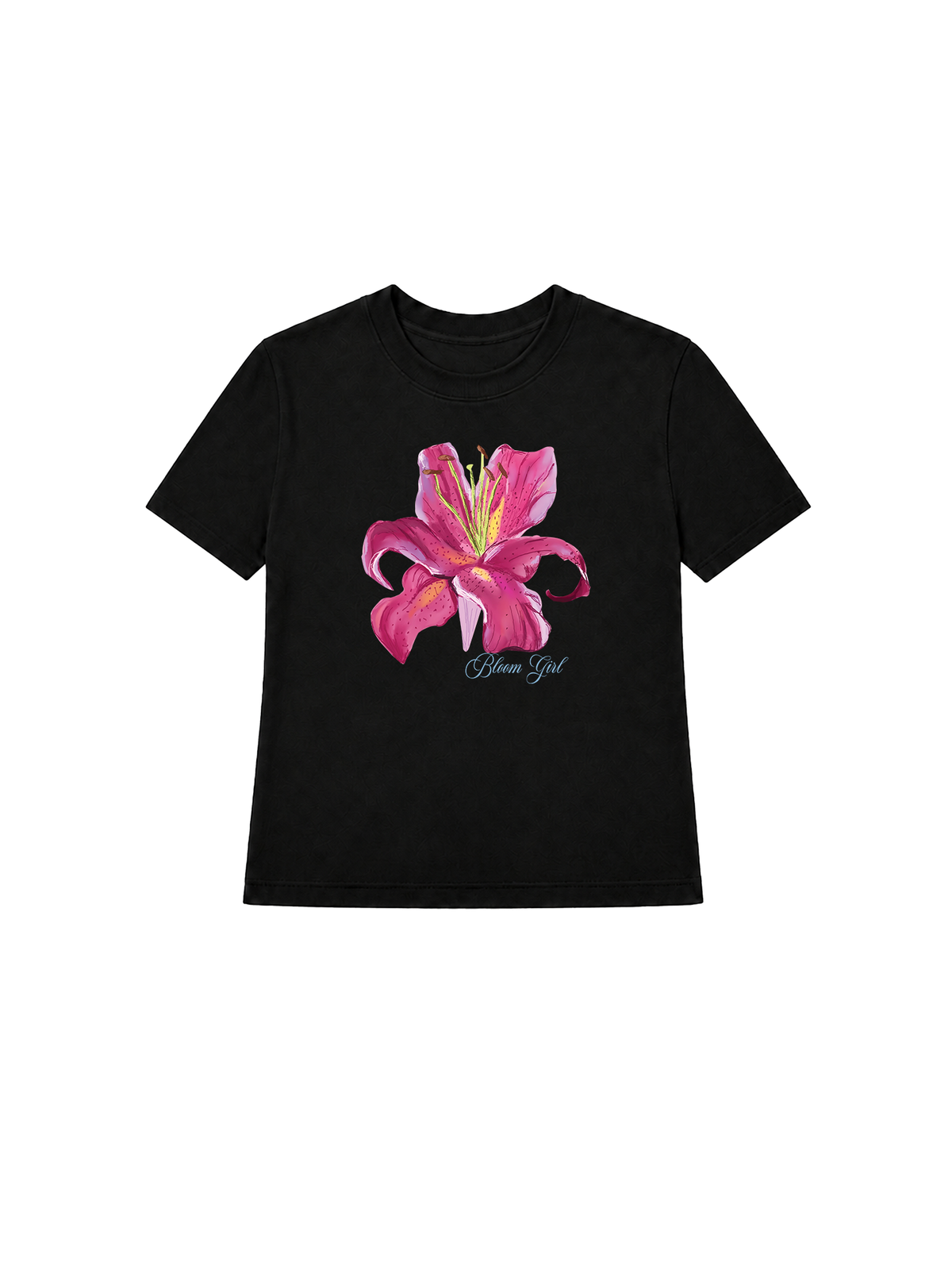 Áo Thun Nữ  Bloom Girl Pink Lily