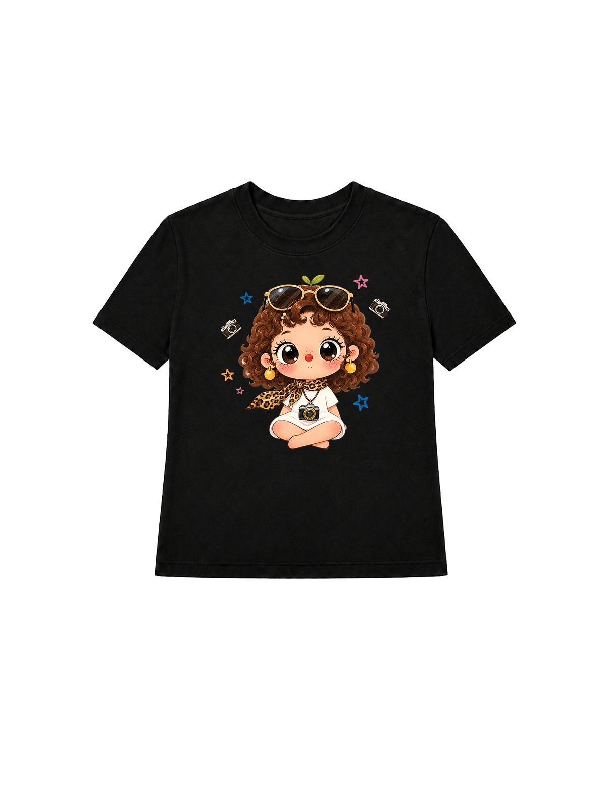 Áo Thun Nữ  Girl Leopard Outfit