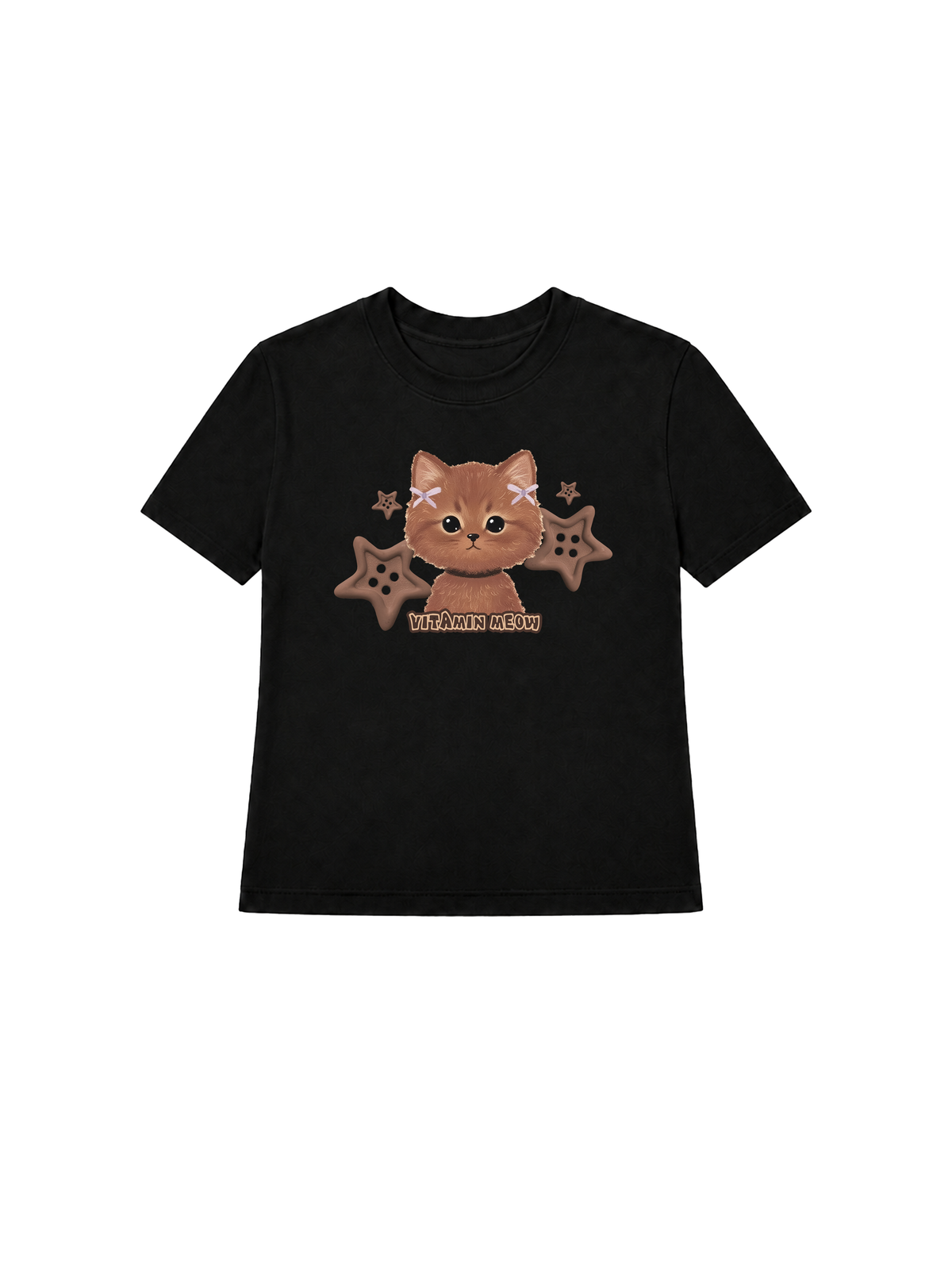 Áo Thun Nữ  Brown Cat