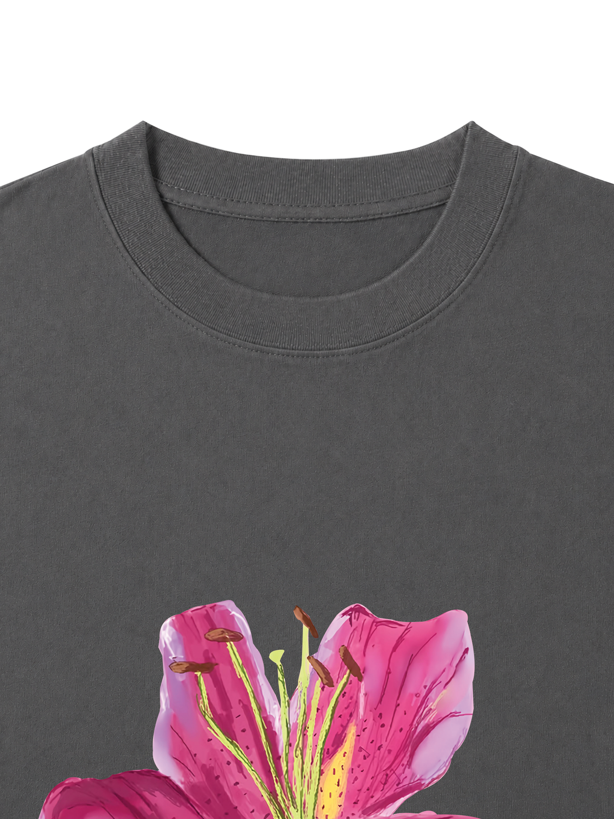 Áo Thun Nữ  Bloom Girl Pink Lily
