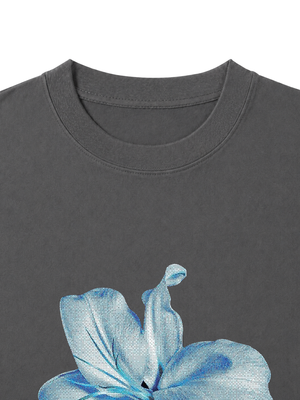 Áo Thun Nữ  Blue Lily