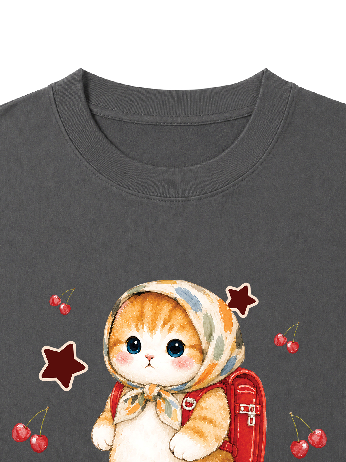 Áo Thun Nữ Vitamin Meow Go School